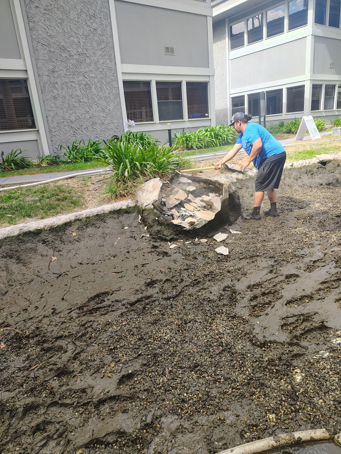 Gallery photos for Gravel Filter Cleanup By Skilled Team: Image #1